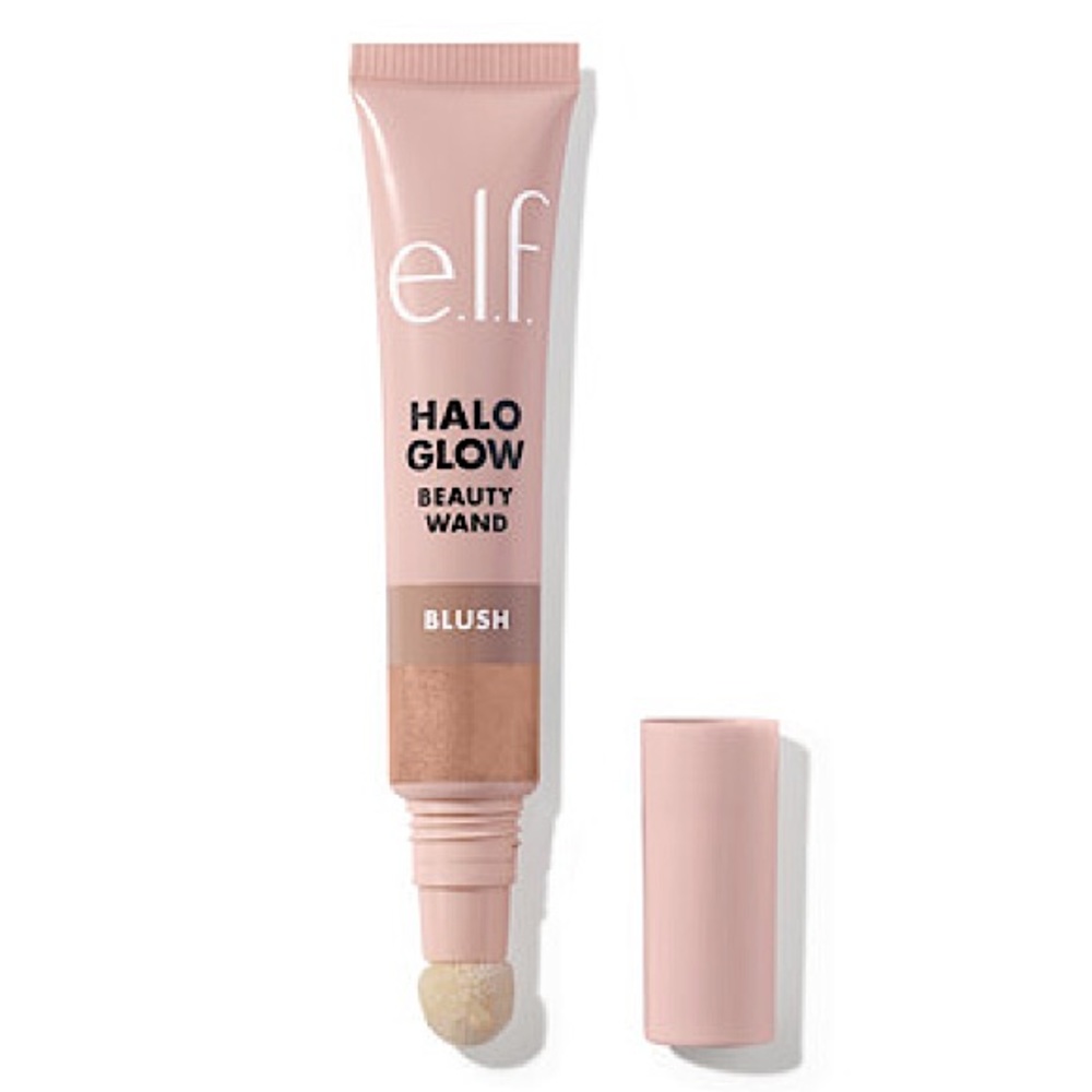 e.l.f. Halo Glow Blush Beauty Wand in Candlelit, .33 FL OZ / 10 mL.